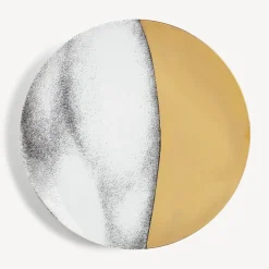Fornasetti Piatti Decorativi^Set 12 Piatti Adamo Bianco/Nero/Oro