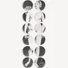 Fornasetti Piatti Decorativi^Set 12 Piatti Eva Bianco Nero