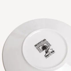 Fornasetti Set Da Te E Caffe^Set 6 Tazze Da Te Architettura Bianco Nero
