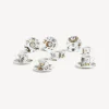 Fornasetti Set Da Te E Caffe^Set 6 Tazzine Caffe Astronomici Bianco/Nero/Oro