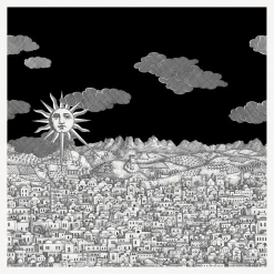 Fornasetti Sfondo^Sfondo Di Vista Mediterranea Cielo Di Carbone