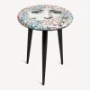 Fornasetti Sgabelli^Sgabello Ortensia Multicolore