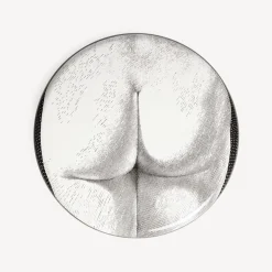 Fornasetti Sgabelli^Sgabello Tergonomico Bianco Nero