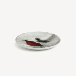Fornasetti Bicchieri E Sottobicchieri^Sottobicchiere Red Lips - Tema E Variazioni N.397 Bianco/Nero/Rosso