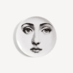 Fornasetti Bicchieri E Sottobicchieri^Sottobicchiere Tema E Variazioni N.6 Bianco Nero