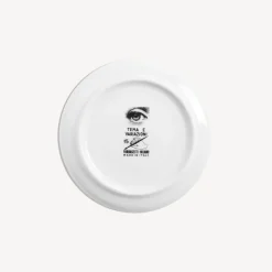 Fornasetti Bicchieri E Sottobicchieri^Sottobicchiere Tema E Variazioni N.15 Bianco Nero