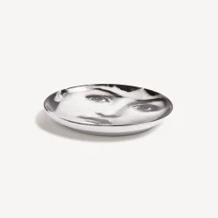 Fornasetti Bicchieri E Sottobicchieri^Sottobicchiere Tema E Variazioni N.237 Bianco Nero