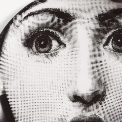 Fornasetti Bicchieri E Sottobicchieri^Sottobicchiere Tema E Variazioni N.237 Bianco Nero