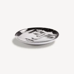 Fornasetti Bicchieri E Sottobicchieri^Sottobicchiere Tema E Variazioni N.116 Bianco Nero