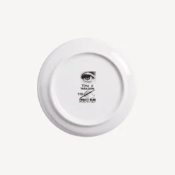 Fornasetti Bicchieri E Sottobicchieri^Sottobicchiere Tema E Variazioni N.116 Bianco Nero
