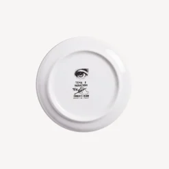 Fornasetti Bicchieri E Sottobicchieri^Sottobicchiere Tema E Variazioni N.154 Bianco Nero