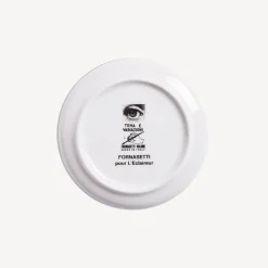 Fornasetti Bicchieri E Sottobicchieri^Sottobicchiere Tema E Variazioni N.1 Bianco Nero