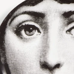 Fornasetti Bicchieri E Sottobicchieri^Sottobicchiere Tema E Variazioni N.1 Bianco Nero