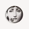 Fornasetti Bicchieri E Sottobicchieri^Sottobicchiere Tema E Variazioni N.137 Bianco Nero
