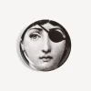 Fornasetti Bicchieri E Sottobicchieri^Sottobicchiere Tema E Variazioni N.8 Bianco Nero