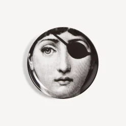Fornasetti Bicchieri E Sottobicchieri^Sottobicchiere Tema E Variazioni N.8 Bianco Nero