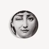 Fornasetti Bicchieri E Sottobicchieri^Sottobicchiere Tema E Variazioni N.130 Bianco Nero