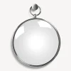 Fornasetti Specchi Di Design^Specchio Convesso Magico Con Anello Argento