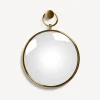 Fornasetti Specchi Di Design^Specchio Convesso Magico Con Anello Ottone