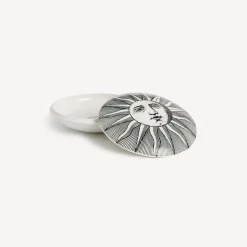 Fornasetti Piccoli Contenitori^Suola A Scatola Rotonda Bianco Nero