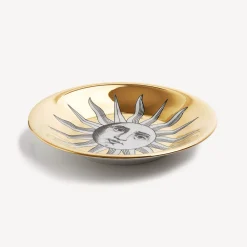 Fornasetti Set Di Antipasti E Centrotavola^Suola Centrotavola Bianco/Nero/Oro