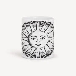 Fornasetti Piccoli Contenitori^Suola Portapenne Bianco Nero