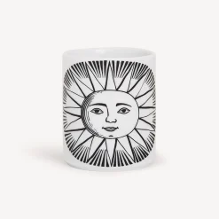 Fornasetti Piccoli Contenitori^Suola Portapenne Bianco Nero