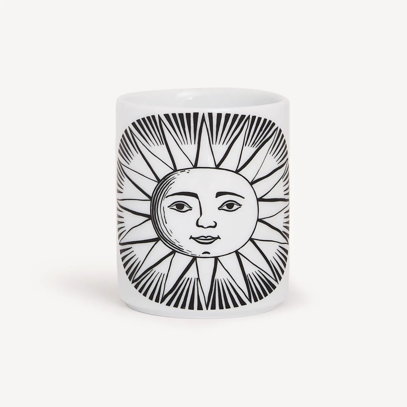 Fornasetti Piccoli Contenitori^Suola Portapenne Bianco Nero