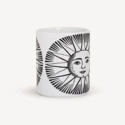 Fornasetti Piccoli Contenitori^Suola Portapenne Bianco Nero