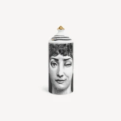 Fornasetti Spray Per Ambienti^Talvolta Spray Profumato Per Ambiente - Mascherina Decor - Fragranza Frutto Proibito Bianco/Nero/Oro