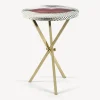 Fornasetti Tabelle^Tavolino Bocca Bianco/Nero/Rosso