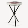 Fornasetti Tabelle^Tavolino Bocca Bianco/Nero/Rosso
