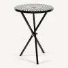 Fornasetti Tabelle^Tavolino Egocentrismo Bianco Nero