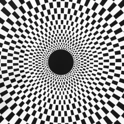 Fornasetti Tabelle^Tavolino Egocentrismo Bianco Nero