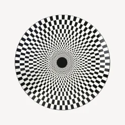 Fornasetti Tabelle^Tavolino Egocentrismo Bianco Nero