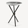 Fornasetti Tabelle^Tavolino Occhio Bianco Nero