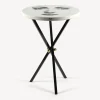 Fornasetti Tabelle^Tavolino Tema E Variazioni N.6 Bianco Nero