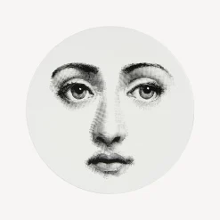 Fornasetti Tabelle^Tavolino Tema E Variazioni N.6 Bianco Nero