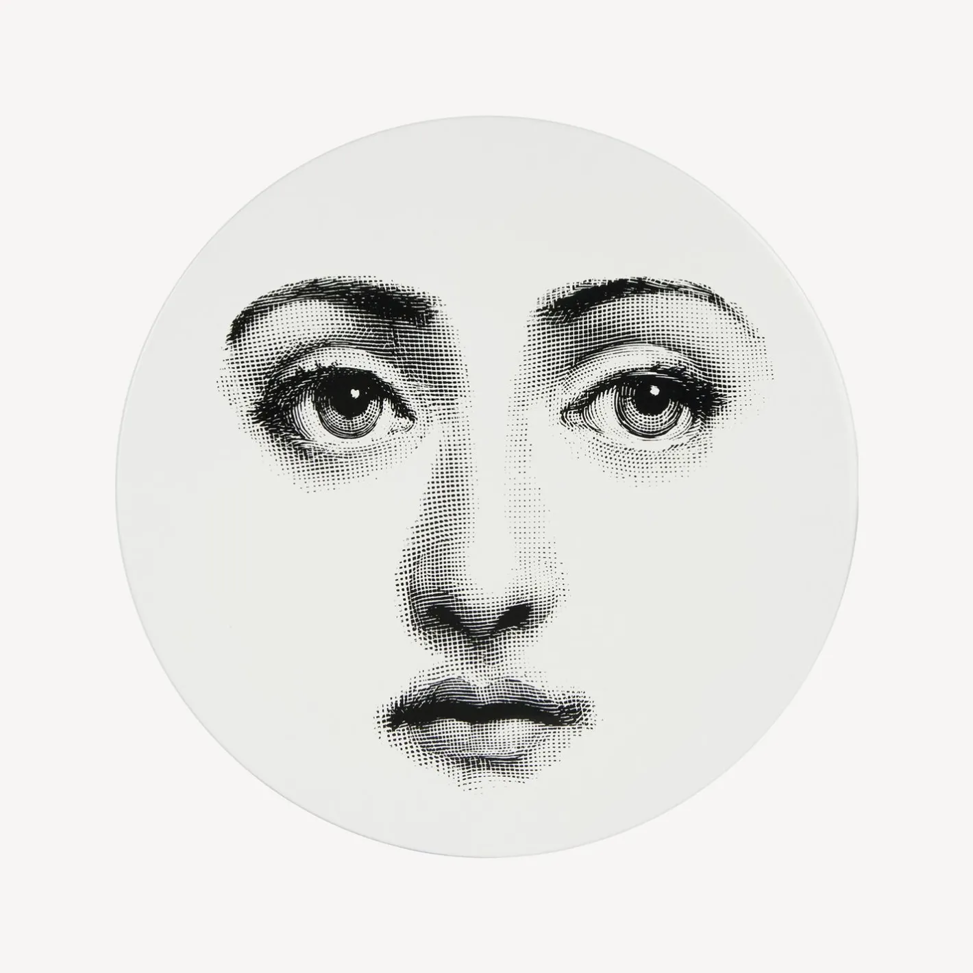 Fornasetti Tabelle^Tavolino Tema E Variazioni N.6 Bianco Nero