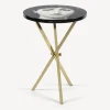 Fornasetti Tabelle^Tavolino Tema E Variazioni N.1 Bianco Nero