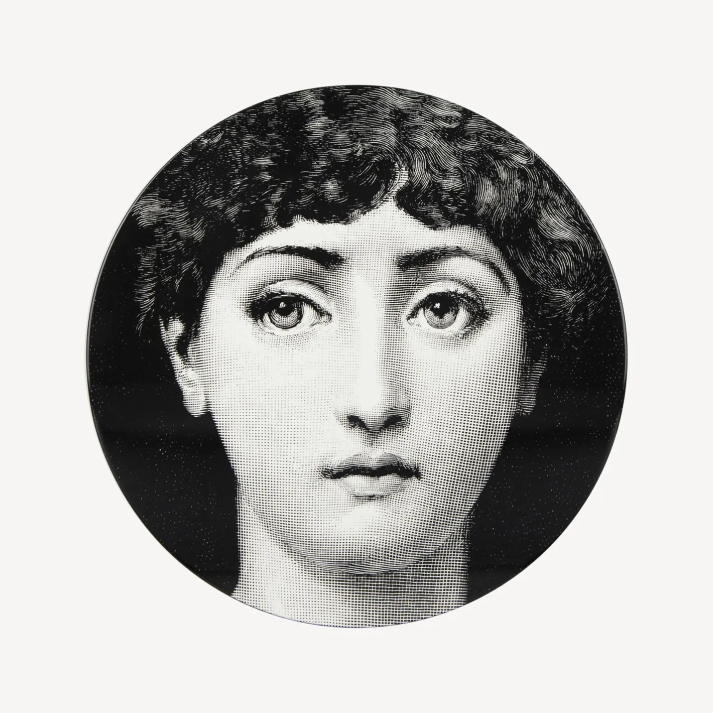 Fornasetti Tabelle^Tavolino Tema E Variazioni N.1 Bianco Nero