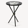 Fornasetti Tabelle^Tavolino Tema E Variazioni N.1 Bianco Nero