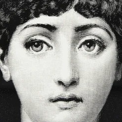 Fornasetti Tabelle^Tavolino Tema E Variazioni N.1 Bianco Nero