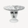 Fornasetti Tabelle^Tavolo Architettonico Bianco Nero
