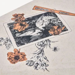 Fornasetti Tabelle^Tavolo Rettangolare Oggetti Sparsi Multicolore