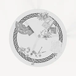 Fornasetti Tabelle^Tavolo Rotondo Oggetti Sparsi Bianco