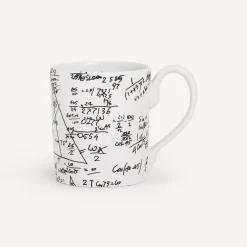 Fornasetti Set Da Te E Caffe^Tazza Alta Matematica Bianco Nero