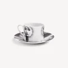 Fornasetti Set Da Te E Caffe^Tazza Da Te Tema E Variazioni Lampadina Bianco Nero