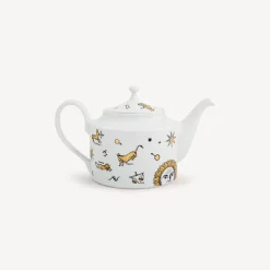 Fornasetti Set Da Te E Caffe^Teiera Astronomici Bianco/Nero/Oro