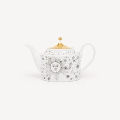 Fornasetti Set Da Te E Caffe^Teiera Solitaria Bianco/Nero/Oro